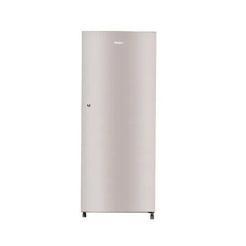 Haier 215 L 3 Star Inox Steel Finish Direct Cool Single Door Refrigerator(HRD2353BIS-P)